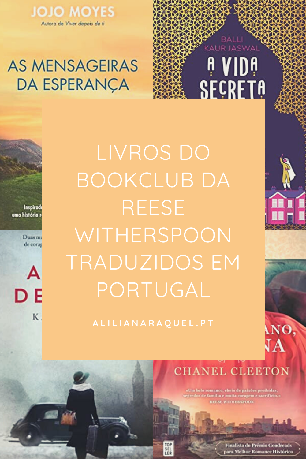 Livros do Bookclub da Reese Witherspoon Traduzidos em Portugal